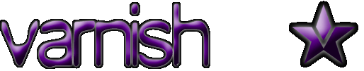 Varnish star logo and name